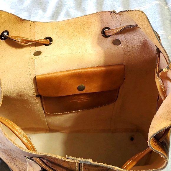 Patricia Nash Signature Map Drawstring Backpack - Picture 9 of 13